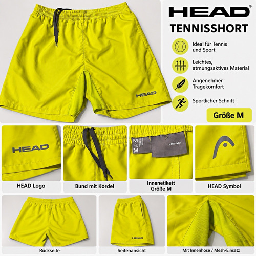 Head herren tennisshorts - head,